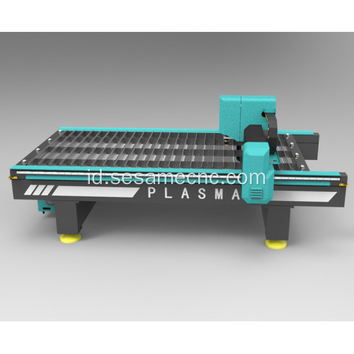 1500 * 3000mm Mesin CNC Plasma Cutter untuk Logam